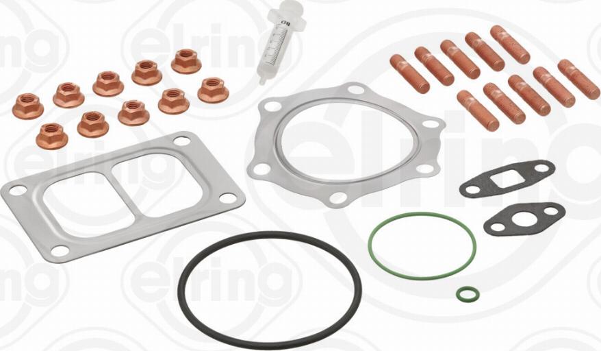 Elring 716.091 — Zestaw montażowy, urządzenie ładujące turbo