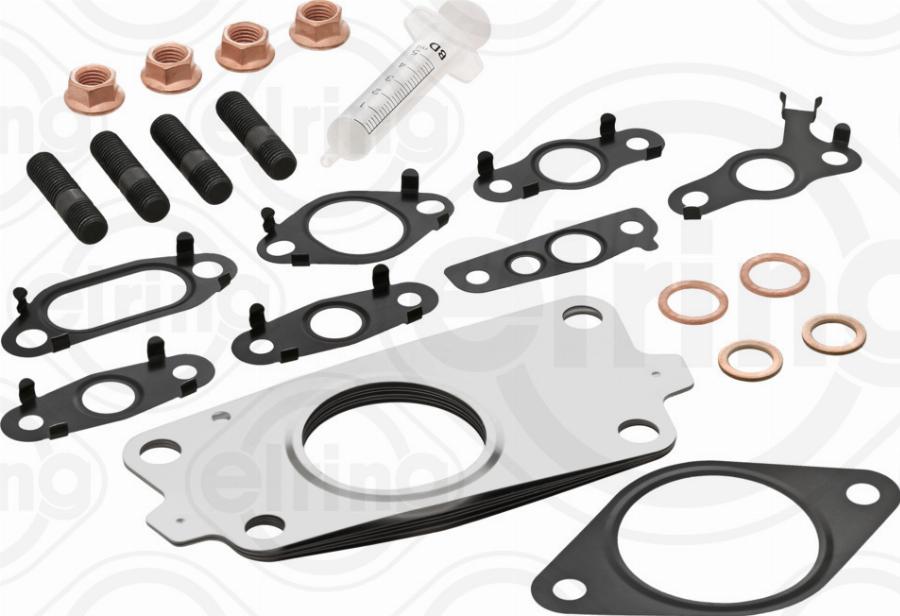 Elring 711.090 - Zestaw montażowy turbosprężarki