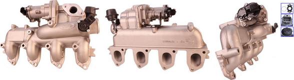 Elstock 72-0134 - ZAWÓR EGR FORD 1.8TDCI GALAXY 06- Z KOLEKTOREM