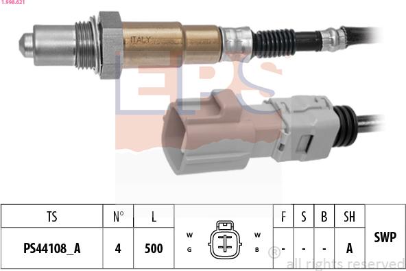 EPS 1.998.621 — Sonda lambda