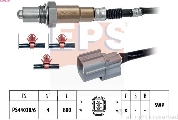 EPS 1.998.161 — Sonda lambda