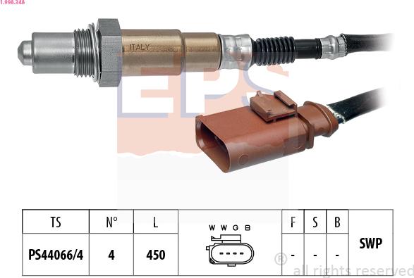 EPS 1.998.348 — Sonda lambda