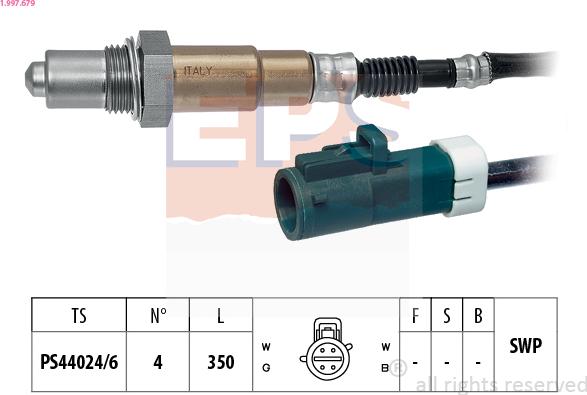 EPS 1.997.679 - SONDA LAMBDA FORD FIESTA 1.3 08-
