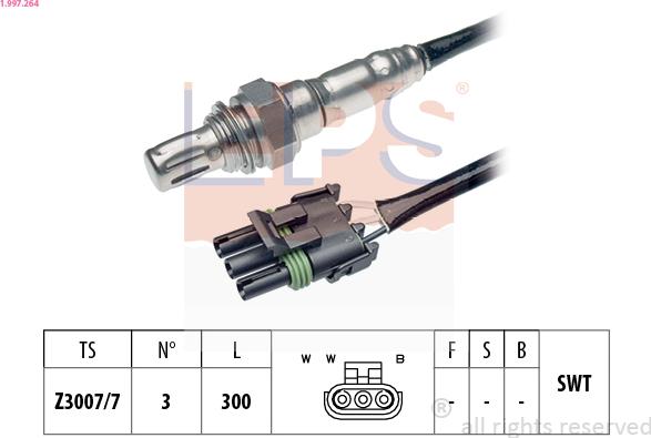 EPS 1.997.264 — Sonda lambda