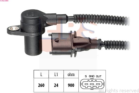 EPS 1.953.494 — Generator impulsów, wał korbowy