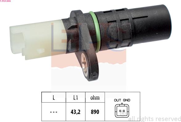 EPS 1.953.555 — Generator impulsów, wał korbowy