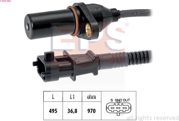 EPS 1.953.563 — Generator impulsów, wał korbowy
