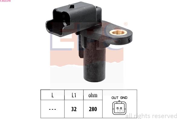 EPS 1.953.579 — Generator impulsów, wał korbowy
