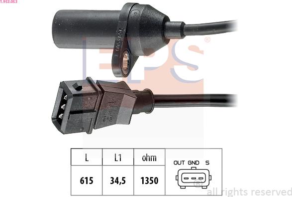 EPS 1.953.053 — Generator impulsów, wał korbowy