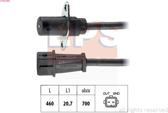 EPS 1.953.005 — Generator impulsów, wał korbowy