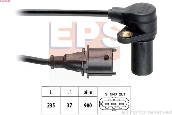EPS 1.953.326 — Generator impulsów, wał korbowy