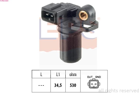 EPS 1.953.323 — Generator impulsów, wał korbowy