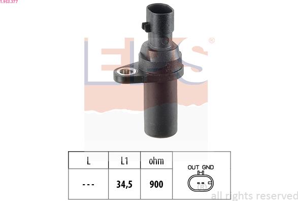 EPS 1.953.377 — Generator impulsów, wał korbowy