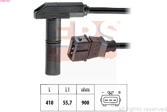 EPS 1.953.212 — Generator impulsów, wał korbowy