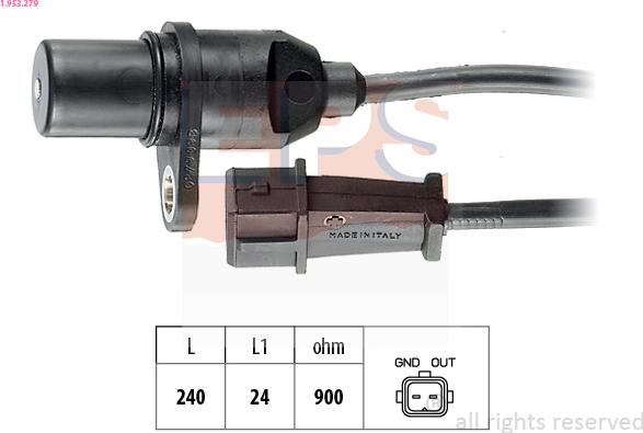 EPS 1.953.279 — Generator impulsów, wał korbowy