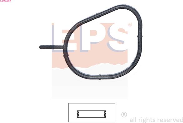 EPS 1.890.697 — Uszczelka, termostat