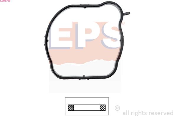 EPS 1.890.715 — Uszczelka, termostat