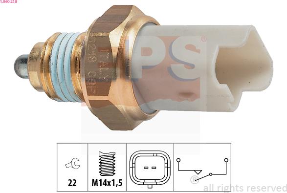 EPS 1.860.218 - WLACZNIK SW.COFANIA COROLLA 1.9D 99-