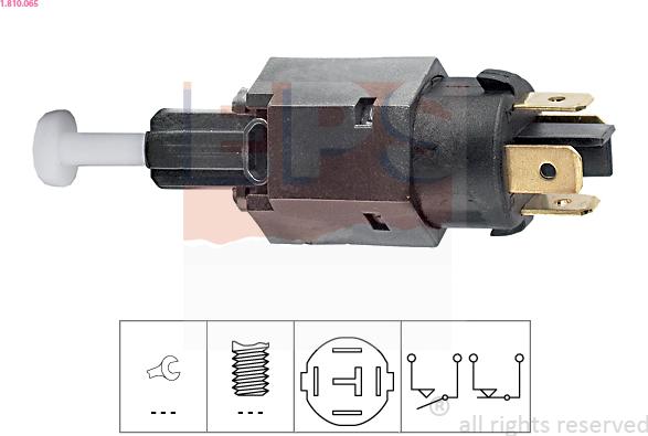 EPS 1.810.065 - WLACZNIK SW.STOP ALFA ROMEO 164 3.0 92-