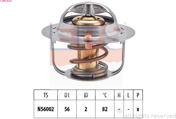 EPS 1.880.954S - TERMOSTAT IMPREZA 1.6-2.0 93-