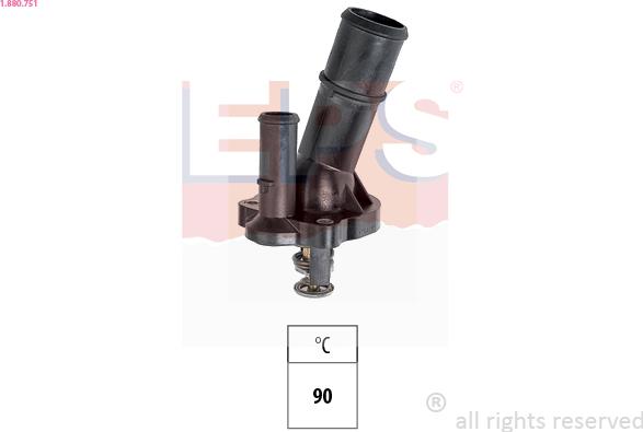 EPS 1.880.751 — Termostat, środek chłodzący