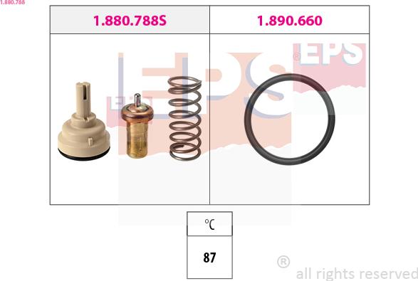 EPS 1.880.788 — Termostat, środek chłodzący