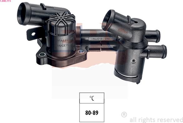 EPS 1.880.773 — Termostat, środek chłodzący