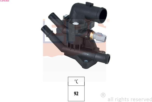 EPS 1.879.950 — Termostat, środek chłodzący