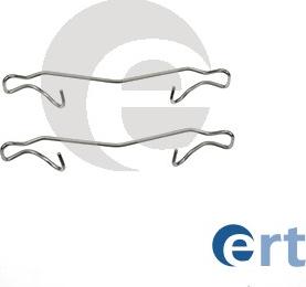 ERT 420045 — Zestaw akcesoriów, klocki hamulcowe