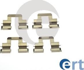 ERT 420047 — Zestaw akcesoriów, klocki hamulcowe
