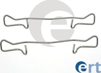 ERT 420009 — Zestaw akcesoriów, klocki hamulcowe