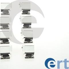 ERT 420008 — Zestaw akcesoriów, klocki hamulcowe
