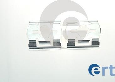 ERT 420011 — Zestaw akcesoriów, klocki hamulcowe