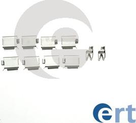 ERT 420039 — Zestaw akcesoriów, klocki hamulcowe