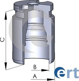 ERT 150400-C — Tłoczek, zacisk hamulca