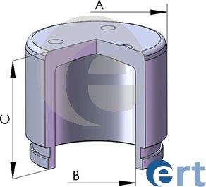 ERT 150759-C — Tłoczek, zacisk hamulca