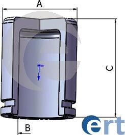ERT 150769-C — Tłoczek, zacisk hamulca