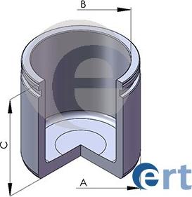 ERT 150674-C — Tłoczek, zacisk hamulca