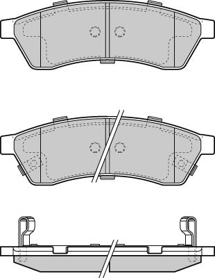 Maxgear 19-2908 - KLOCKI HAM. CHEVROLET T. EPICA 1.8-2.0-2.5 06-