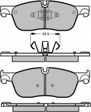 ATE 13.0460-7330.2 - KLOCKI HAM. LAND ROVER P. DISCOVERY-RANGE ROVER 2.0-2.2 D 4X4 11-