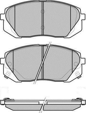 Blue Print ADG042164 - Klocek hamulcowy kpl.