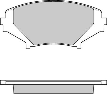 FEBI Bilstein 116404 - Klocek hamulcowy kpl.