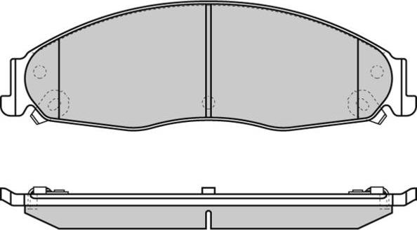Japanparts PA-014AF - KLOCKI HAM. CADILLAC P. CTS-STS 2.6-4.6 02-10