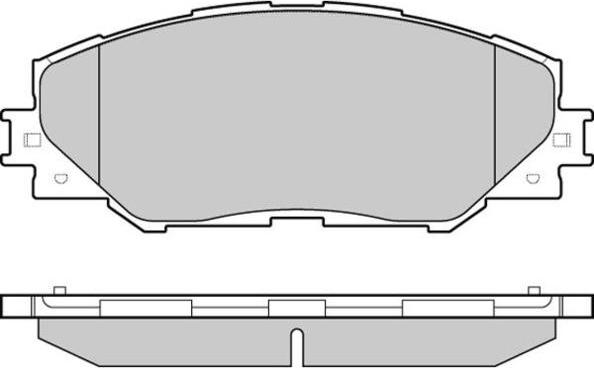 Meyle 025 243 3717 - KLOCKI HAM. TOYOTA P. RAV4 III 2.0B-2.2D 06-
