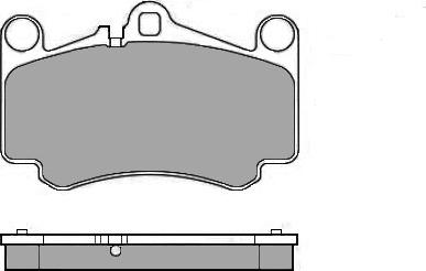 ATE 13.0460-4999.2 - KLOCKI HAM. PORSCHE P. 911 3.6-3.8 00-12