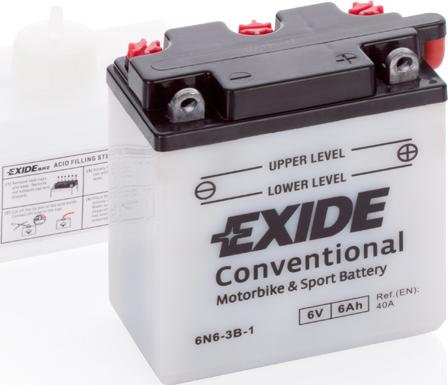 Exide 6N6-3B-1 — Akumulator