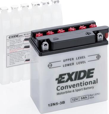 Exide 12N5-3B — Akumulator