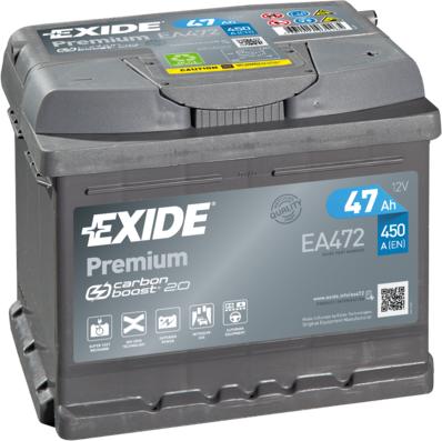 Exide EA472 — Akumulator