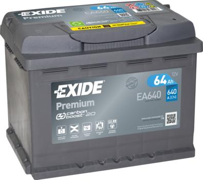 Exide EA640 — Akumulator