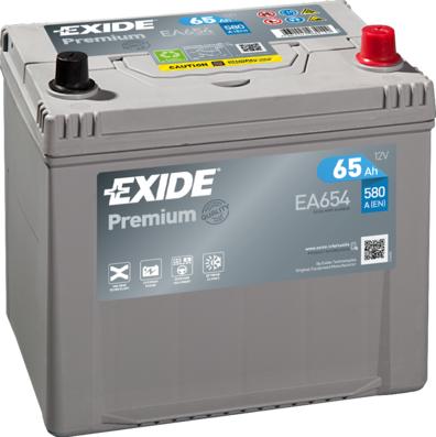 Exide EA654 — Akumulator